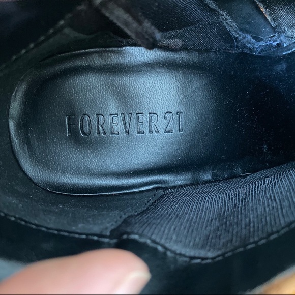 Forever 21 Cheetah Platform High Heel Booties - Picture 5 of 5